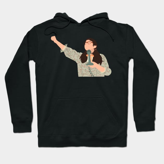 Stranger Things Suzie Fanart Hoodie by senaeksi